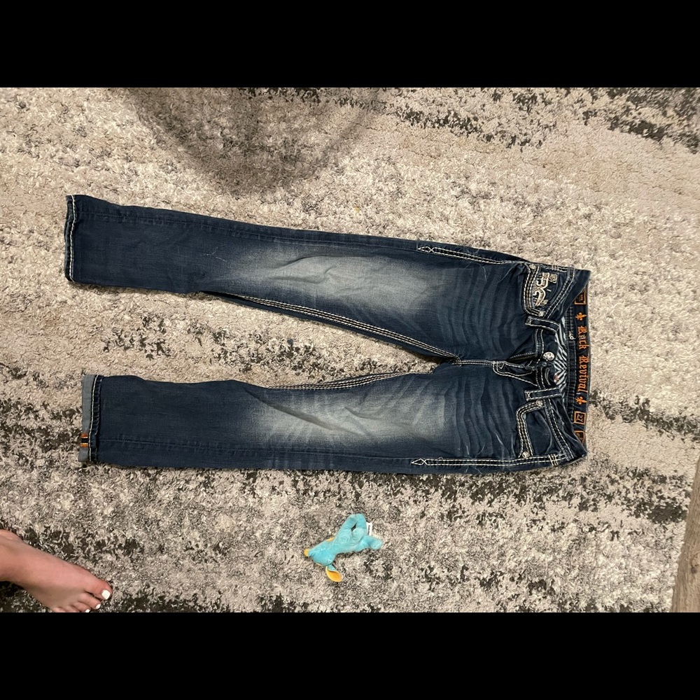 Rock revival capris